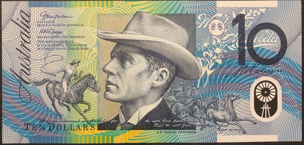 2006 $10 Note McFarlane/Henry GL06 Last Prefix 320cL Uncirculated