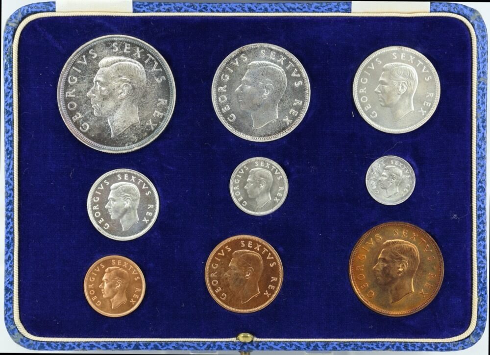 South Africa 1951 Short Proof Coin Set KM# PS23 FDC product image