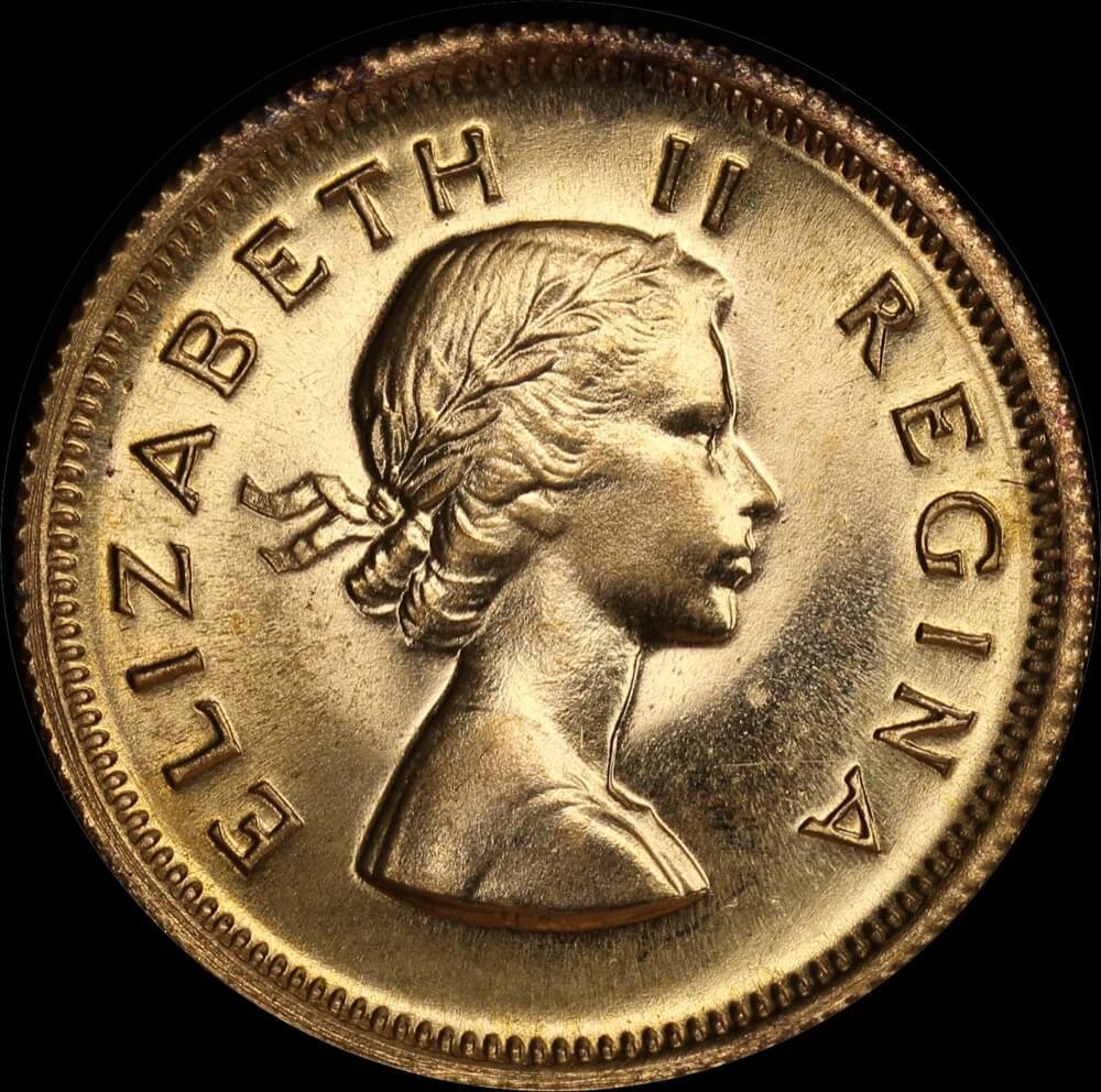 South Africa 1954 Gold Half Pound KM# 53 Uncirculated product image
