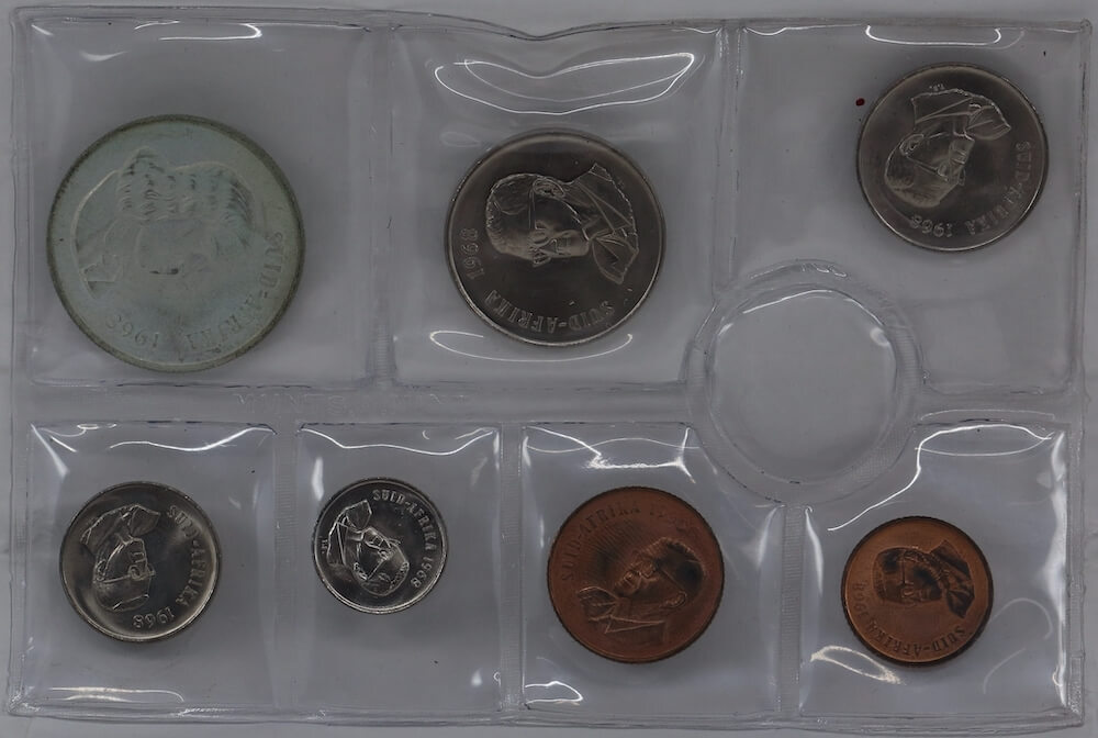 South Africa 1968 Uncirculated Mint Coin Set KM# MS3 Uncirculated product image