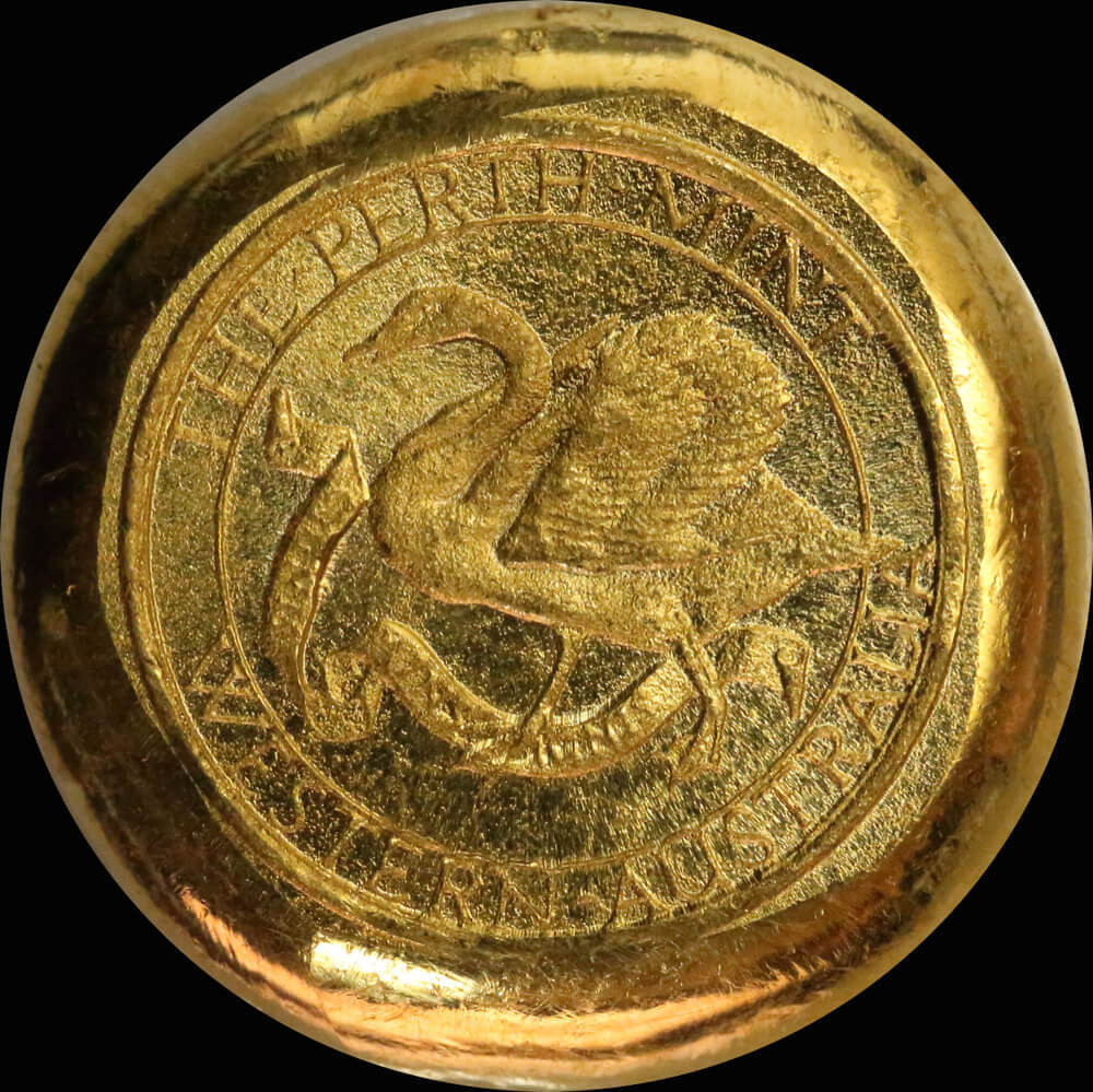 Perth Mint Gold Half Ounce Cast Ingot 99.99%