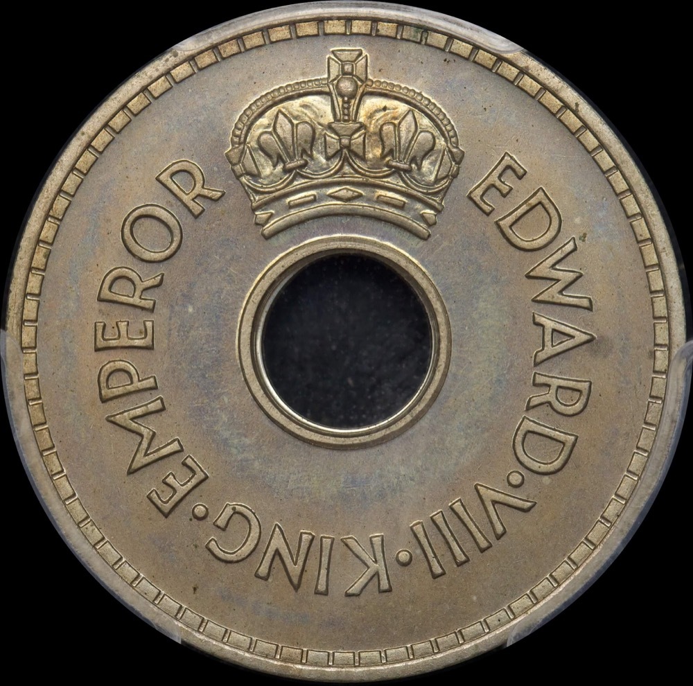 Fiji 1936 Copper Nickel Proof Penny KM#6 PCGS PR66 product image