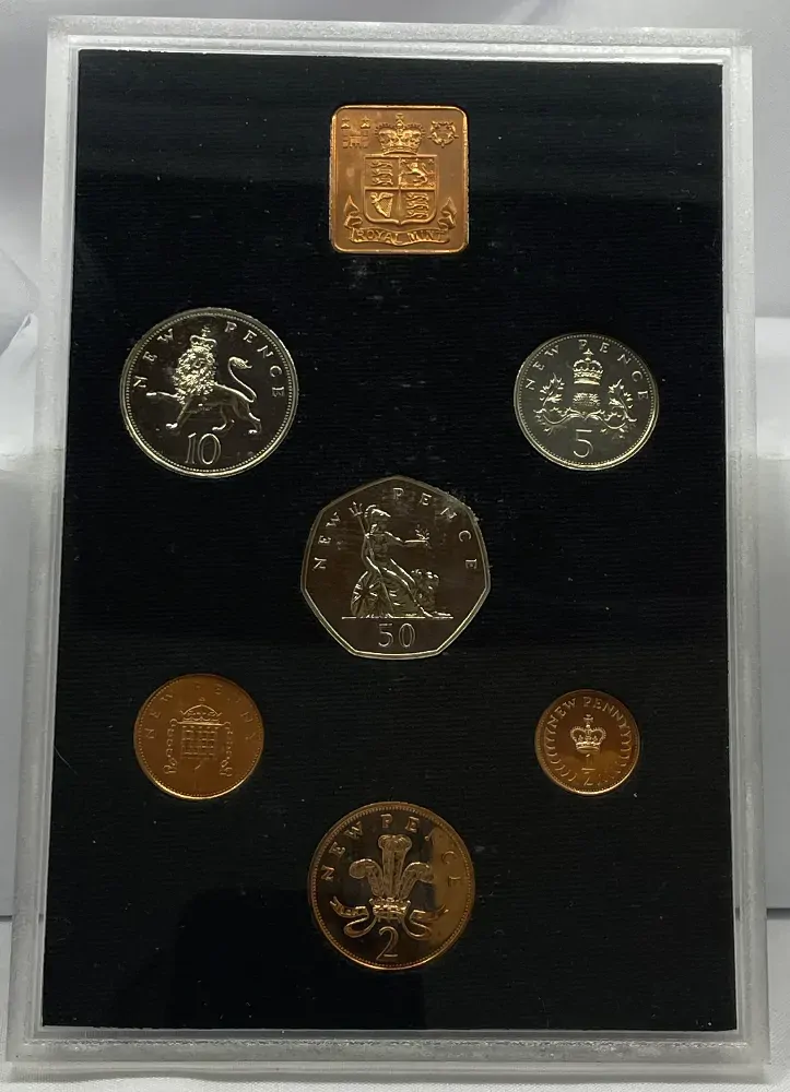 1971 Proof Set Coinage of Great Britain and Northern Ireland