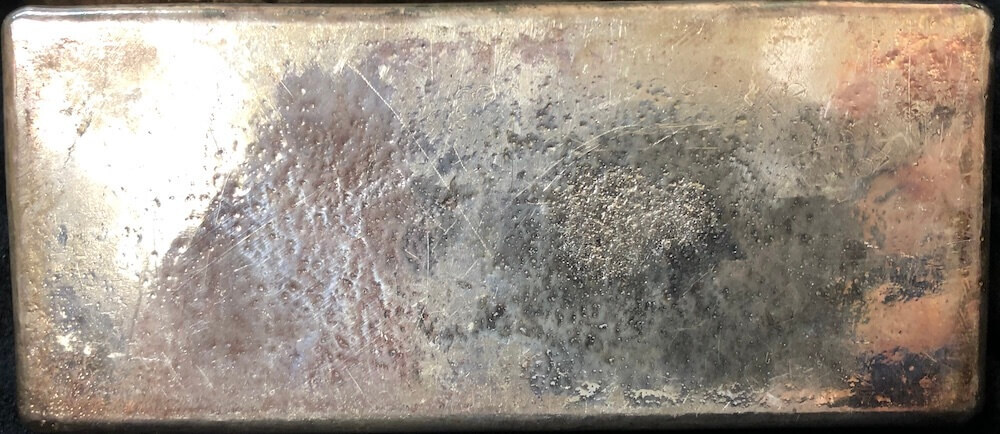 SR Mitchell Silver One Kilo Cast Ingot 99.98%