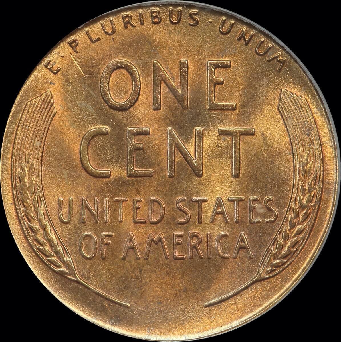 United States 1952-S Copper Cent KM# A 132 PCGS MS64RD product image