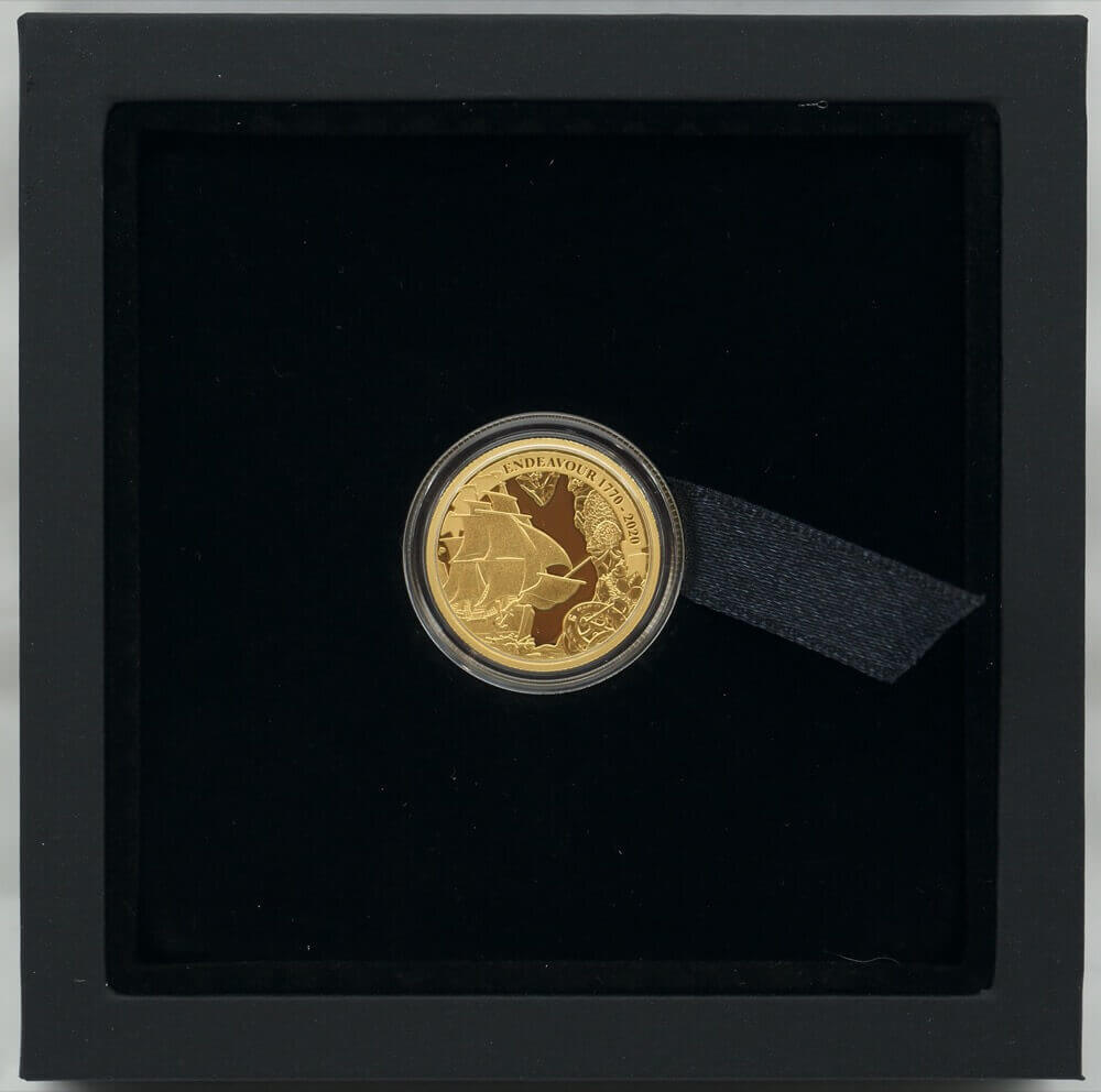 2020 Gold Quarter Ounce Proof Coin Endeavour - Voyage of Discovery product image