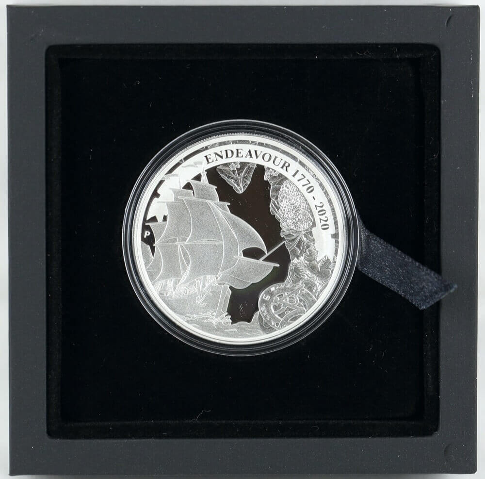 2020 Silver One Ounce Proof Coin Endeavour - Voyage of Discovery product image