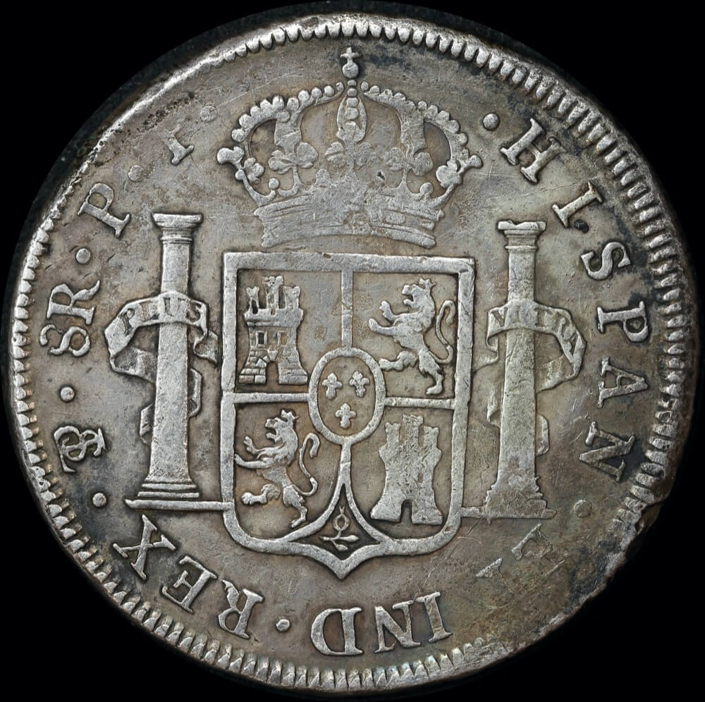 Bolivia 1797 Silver 8 Reales KM# 73 about VF product image