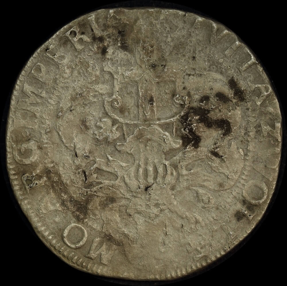 Spanish Netherlands (Zwolle) ca 1613 Silver Daalder ex Batavia shipwreck KM# 20 Fine