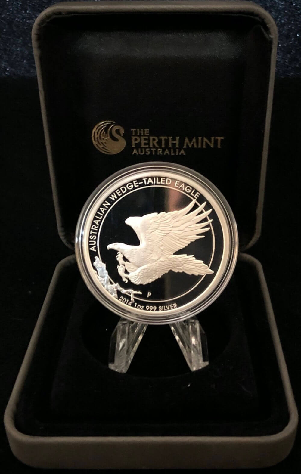 2014 Silver 1oz Proof Coin Australian Wedge-Tailed Eagle product image
