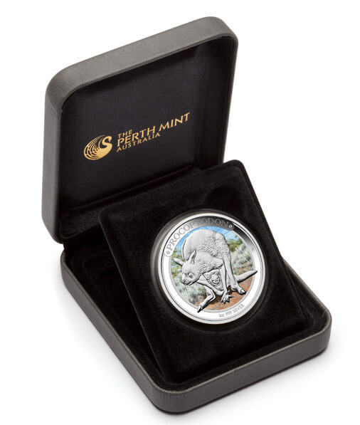 2013 Silver 1oz Proof  Coin Megafauna Procoptodon product image