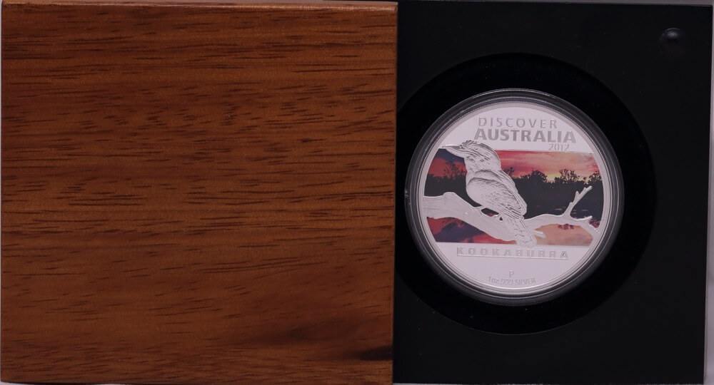 2012 Silver 1oz Proof Discover Australia - Kookaburra product image