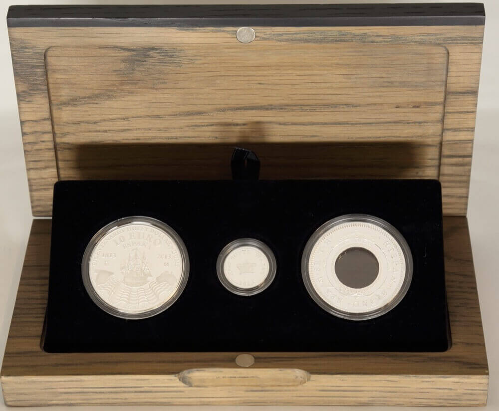2013 Silver 3 Coin Set Bicentenary of the Holey Dollar and Dump product image