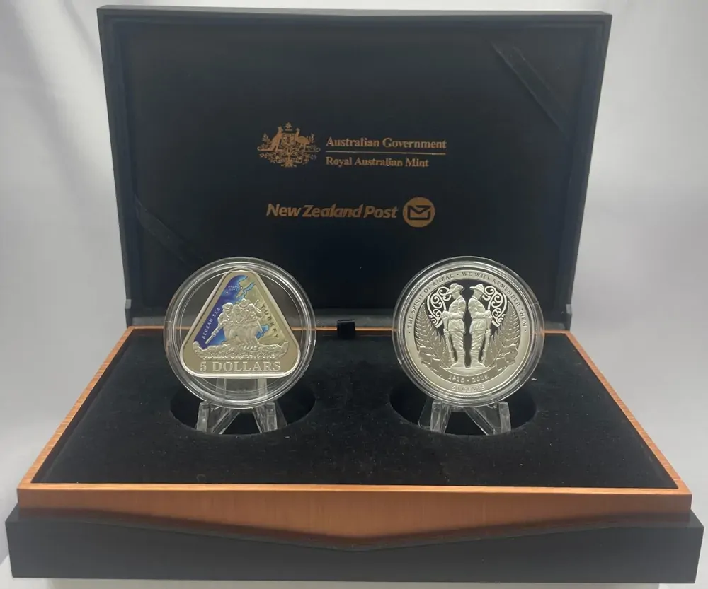 2015 Silver 2 Coin Set ANZAC Centenary product image
