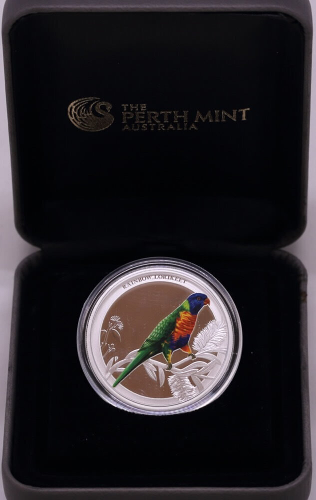 Silver Half Ounce Proof 2013 Birds of Australia - Rainbow Lorikeet product image