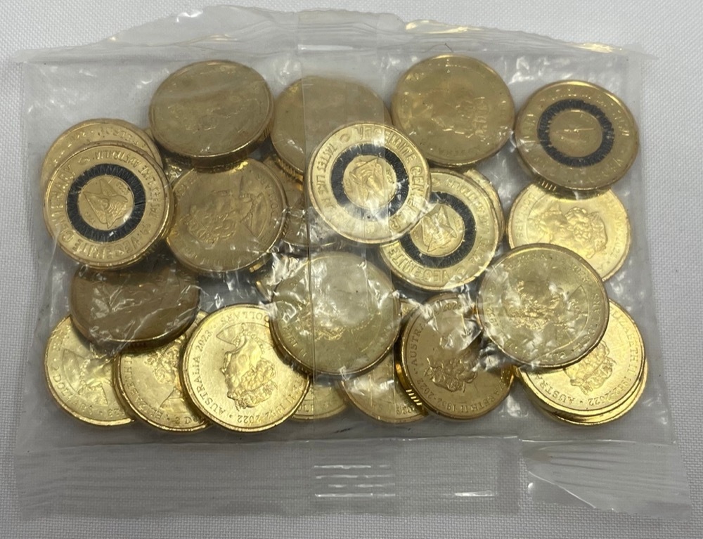 2023 Coloured $2 Security Bag of 25 Coins Vegemite Black product image