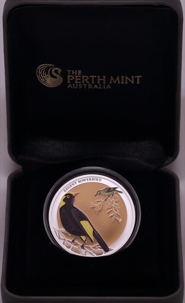 Silver Half Ounce Proof 2013 Birds of Australia - Regent Bowerbird product image