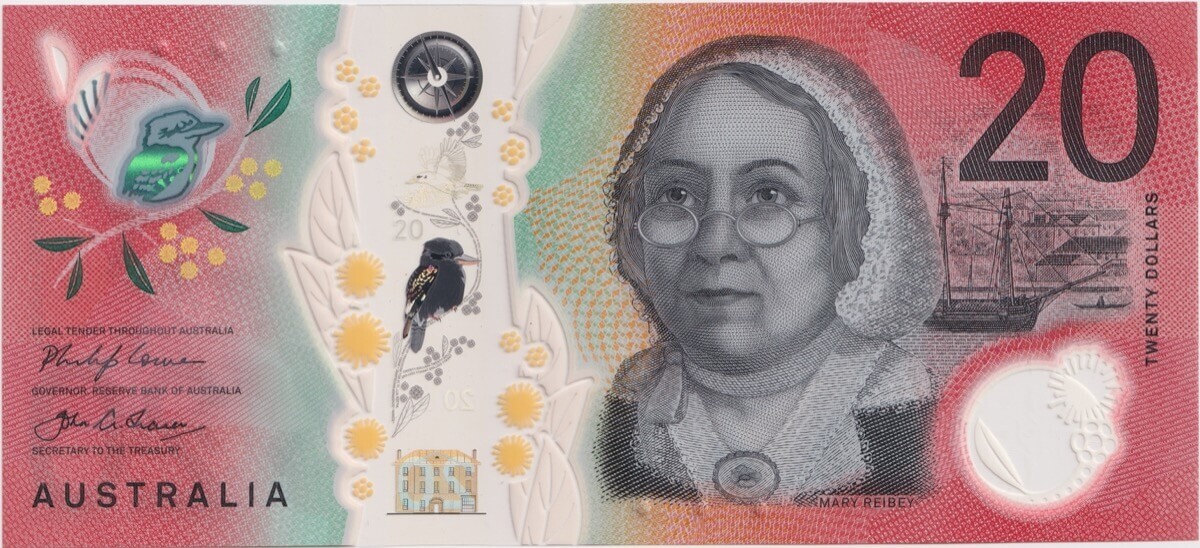 2019 $20 Note AA19 First Prefix Lowe / Fraser R426F Uncirculated