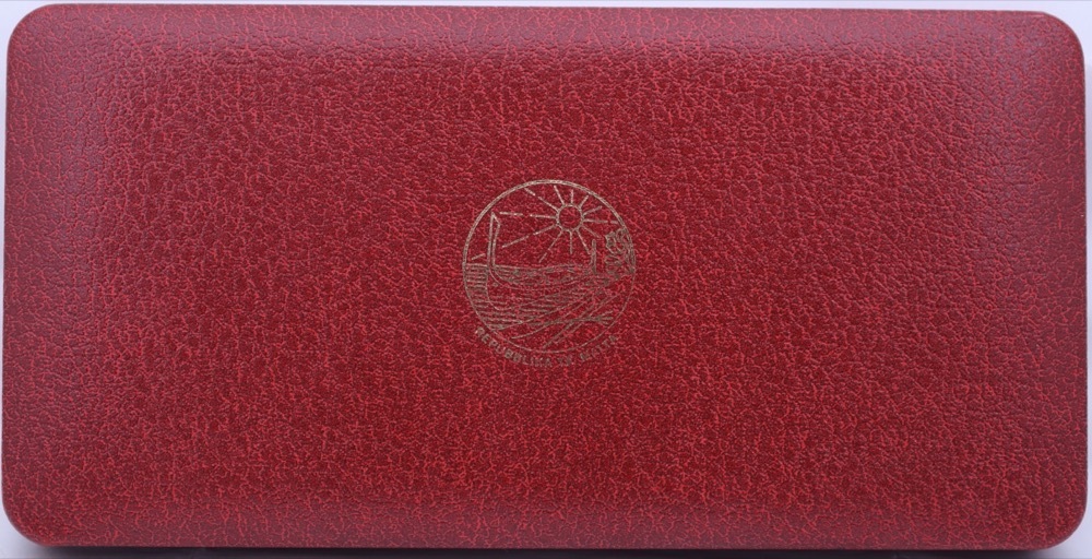 Malta 1976 Proof Coin Set KM# PS2 FDC product image