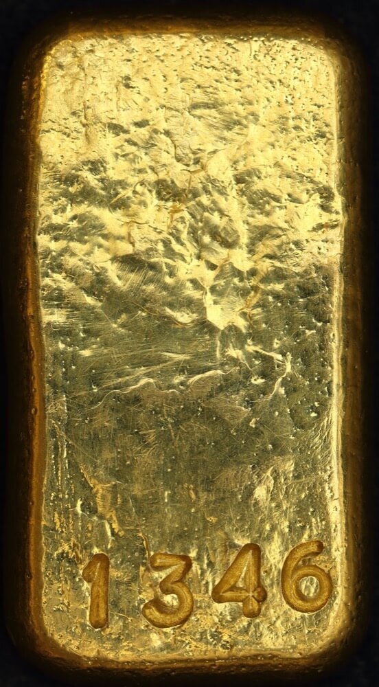 Perth Mint 5 Ozt Gold Cast Ingot 99.99% Pure