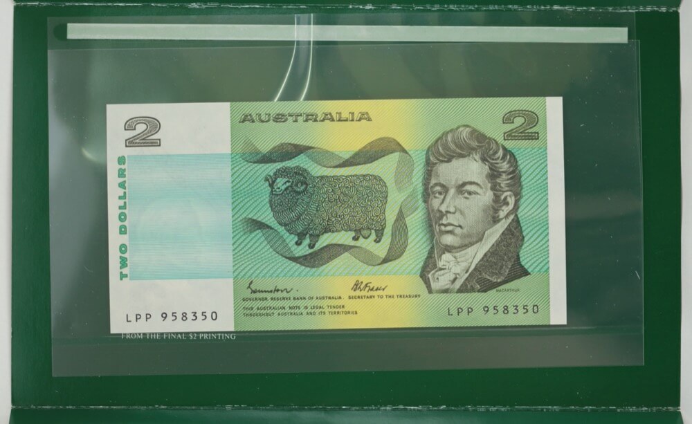 1994 Two Dollar Folder Perth Coin Fair