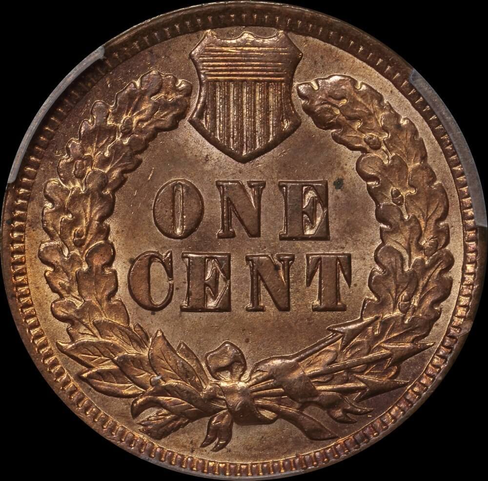 USA 1902 Indian Cent KM# 90a PCGS MS64RB product image