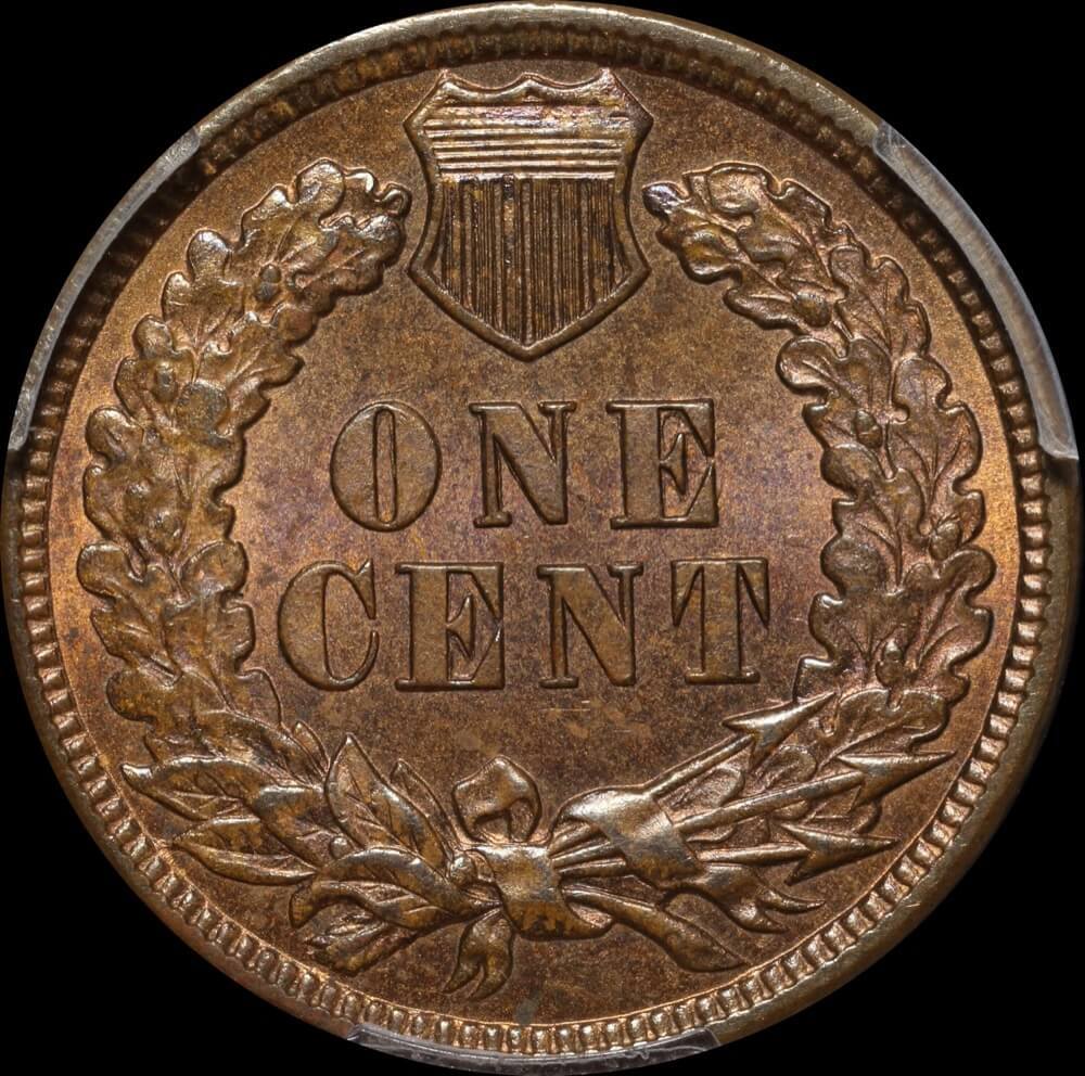USA 1881 Indian Cent KM# 90a PCGS MS64BN product image