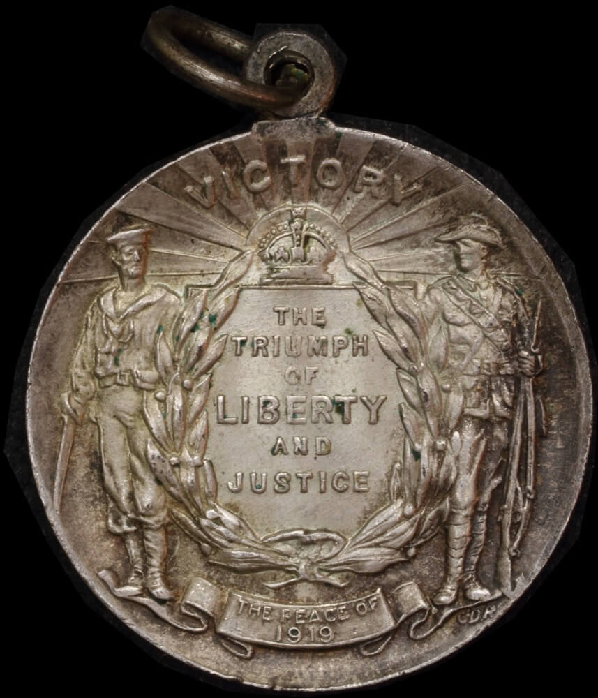 1919 Peace Victory Silvered Medal C# 1919/2 GEF
