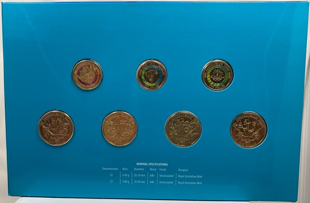2018 Coin Collection Gold Coast Commonwealth Games product image