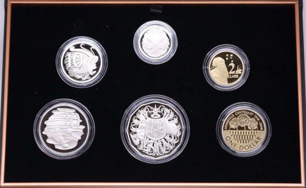 Australia 2018 Proof Coin Set - Armistice Centenary product image