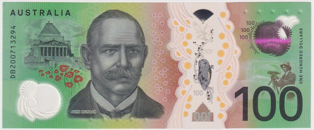 2020 $100 Note Lowe / Kennedy EA20 Last Prefix R628L Uncirculated