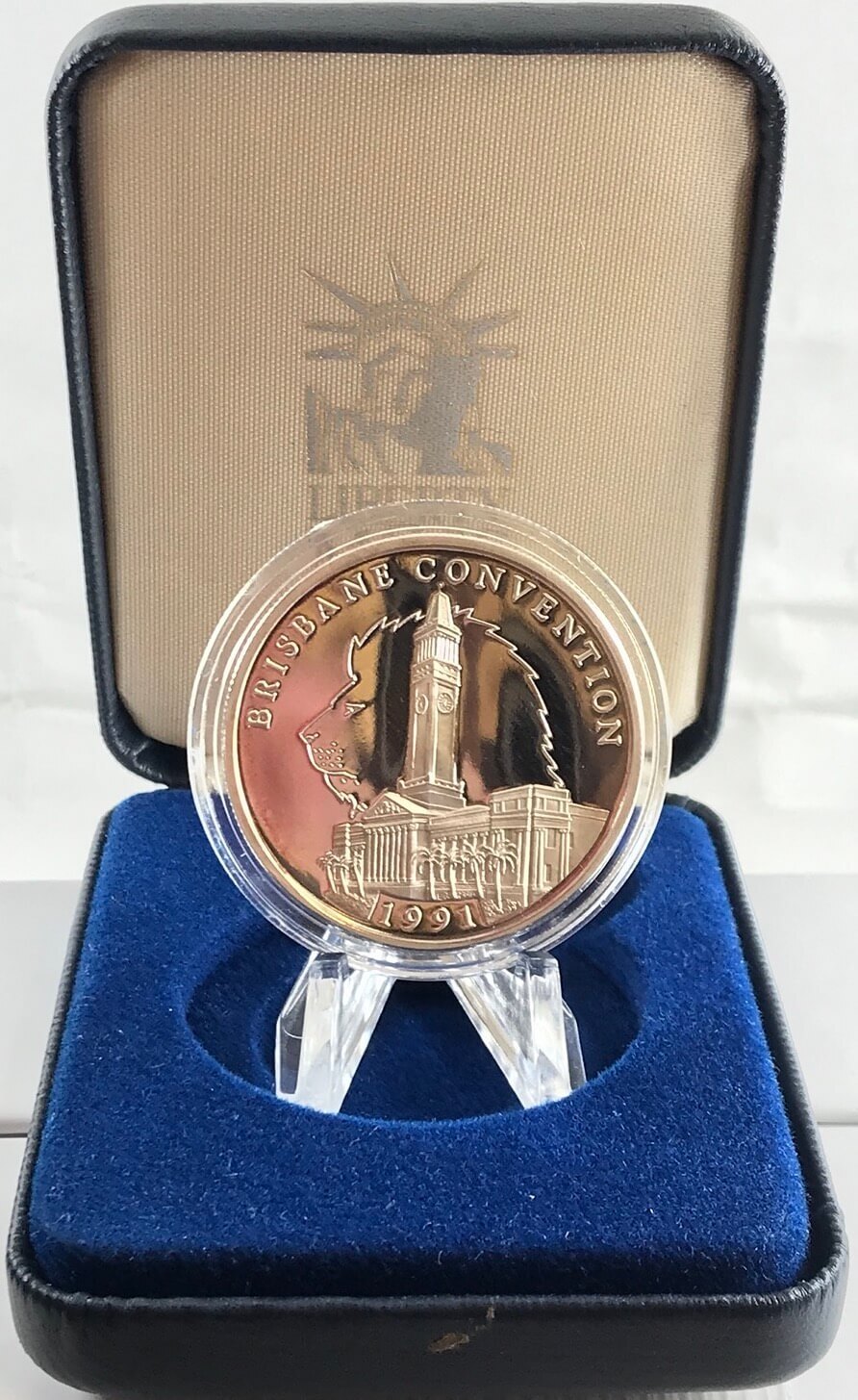 Lions International Silver Medallion 1991 Brisbane International Convention FDC