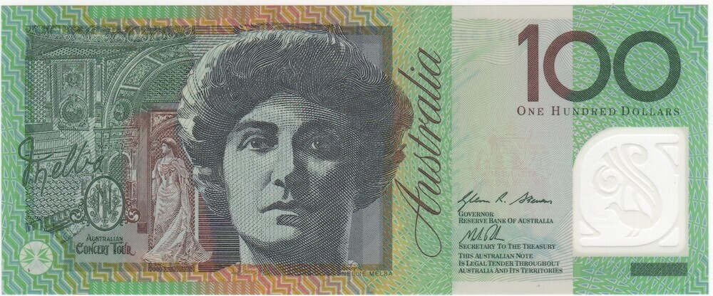 2014 $100 Note Stevens / Parkinson AA14 First Prefix R#622bF Uncirculated product image