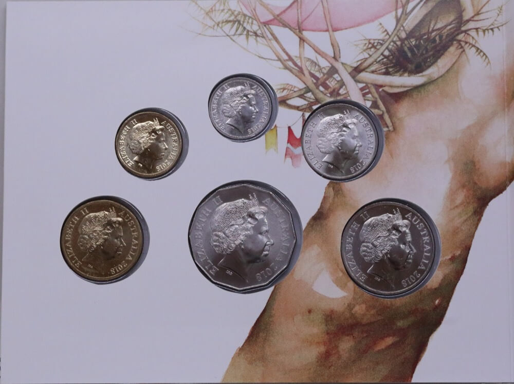 Australia 2018 Baby Uncirculated Mint Coin Set Possum Magic