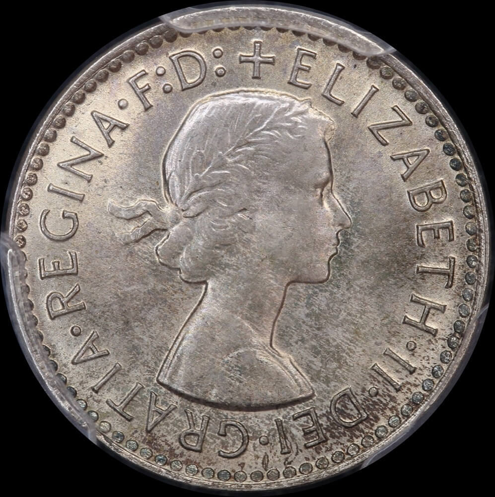 1957 Threepence Gem Unc (PCGS MS66) product image