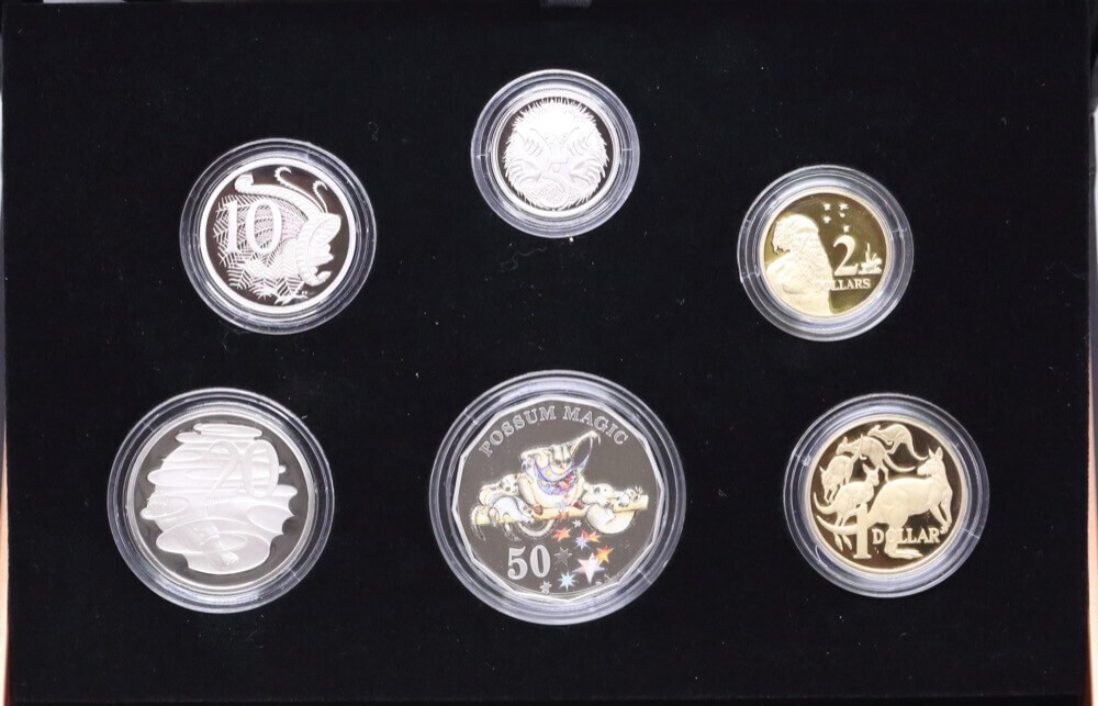 Australia 2018 Baby Proof Coin Set Possum Magic