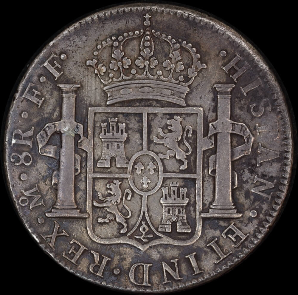 Mexico 1778 Silver 8 Reales ex Rapid shipwreck KM# 106.2 Very Fine