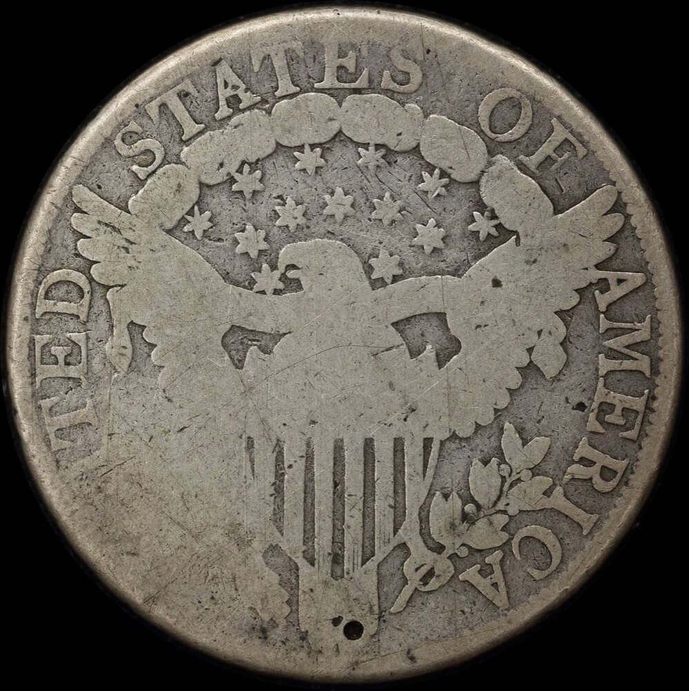 United States 1803 Silver Draped Bust Half Dollar KM# 35 Very Good product image