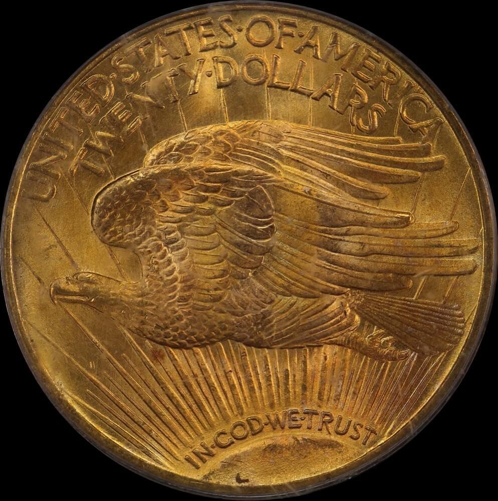 United States 1924 Gold 20 Dollar Double Eagle PCGS MS66 product image