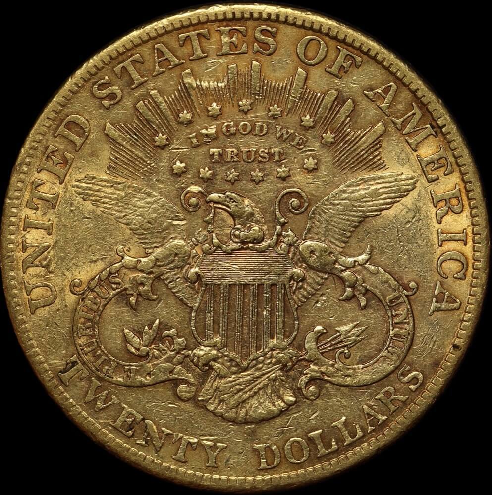 United States 1901-S Gold 20 Dollar Double Eagle about EF product image