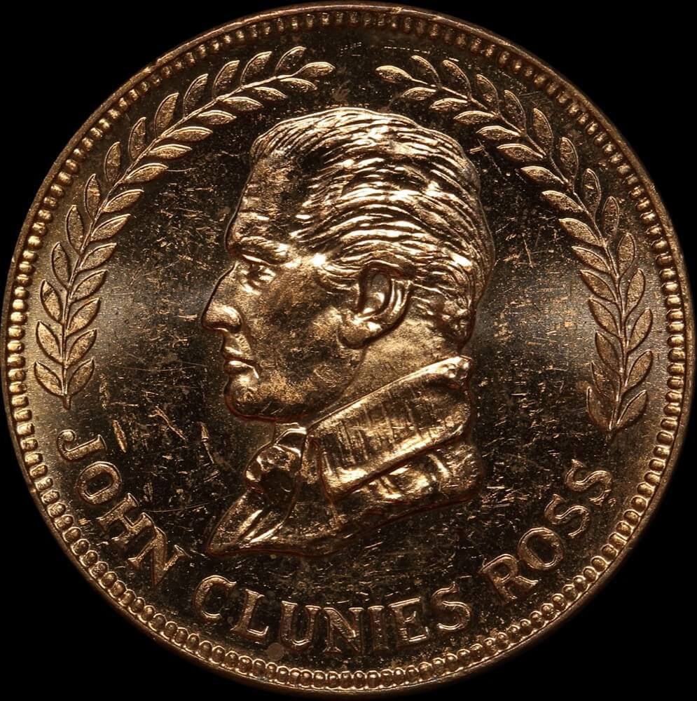 Keeling-Cocos Islands 1977 Copper 50 Cents KM# 4 Choice Uncirculated product image