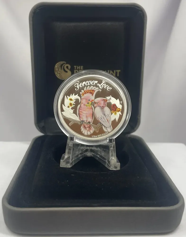 2014 Silver 1/2 Ounce Proof Coin Forever Love