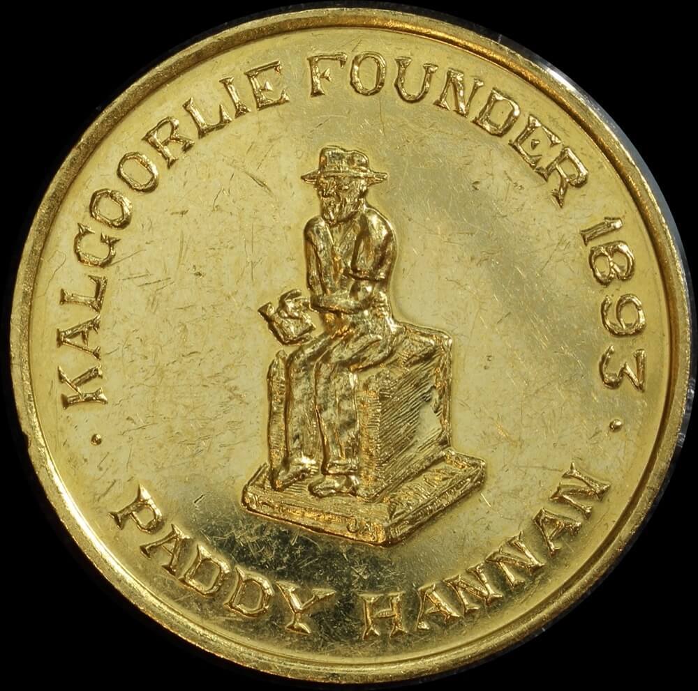 Perth Mint Gold Medallion 1983 Paddy Hannan Centennial product image