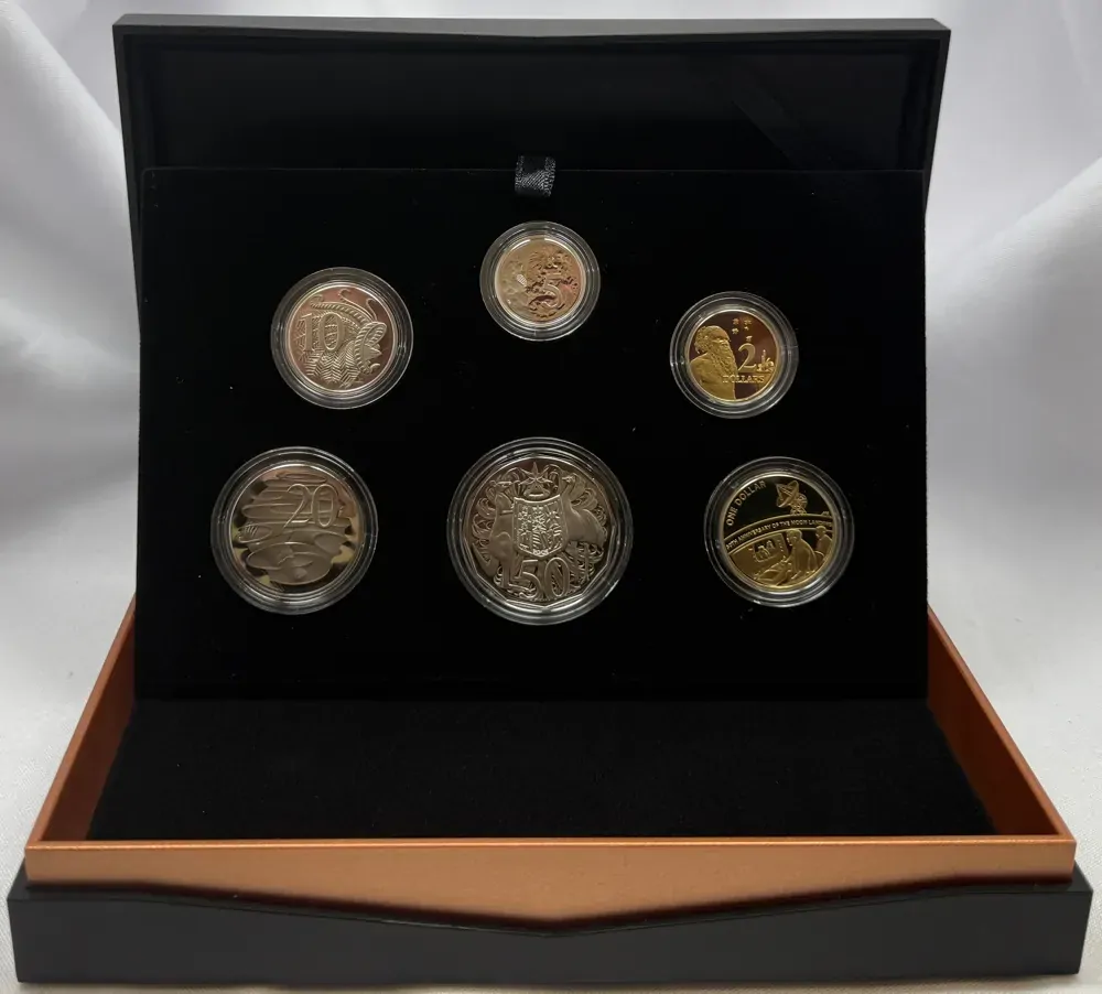 Australia 2019 Proof Coin Set - Moon Landing