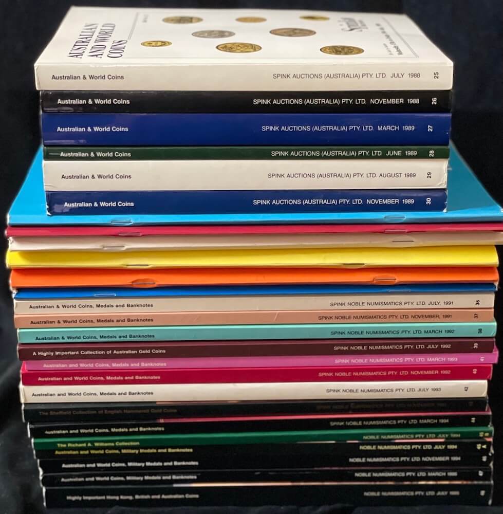 Library of Noble Numismatics Auction Catalogues (Sales 1 to 126)