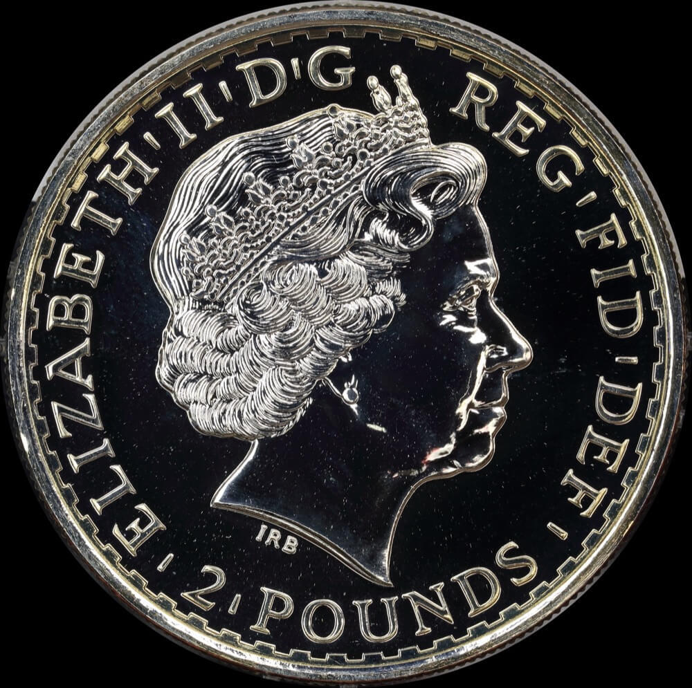 Great Britain 2012 Silver 2 Pounds Britannia Uncirculated product image