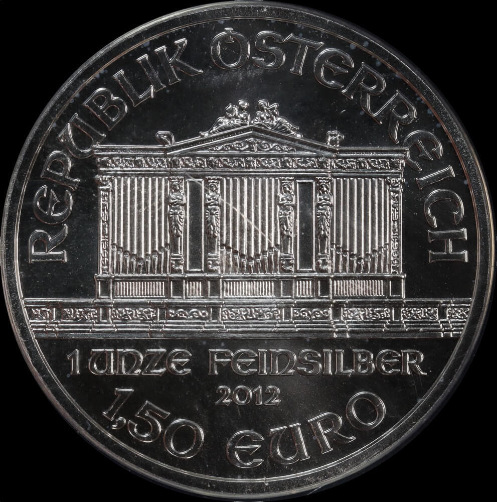Austria 2012 Silver 1oz Philharmonic Uncirculated product image