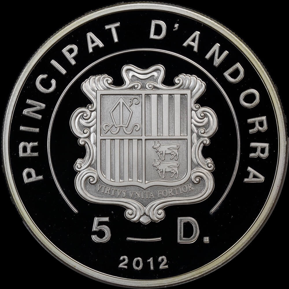 Andorra 2012 Silver 5 Diners Uncirculated product image
