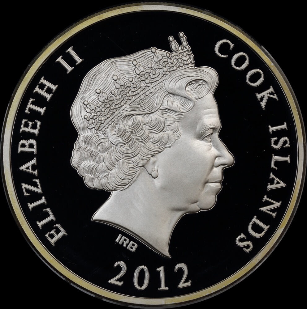 Cook Islands 2012 Silver 10 Dollars Tiki F15 Privy Uncirculated product image
