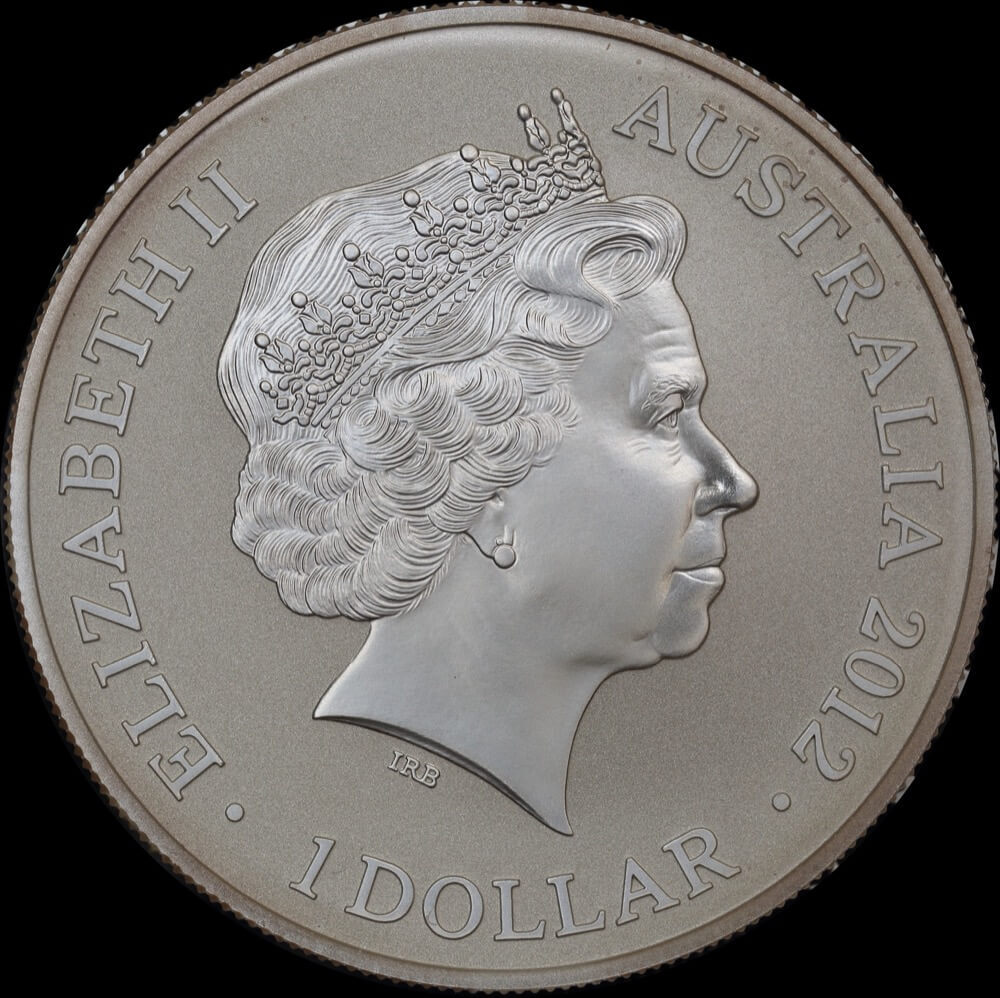 2012 Silver 1oz Unc Coin Kangaroo in the Outback - F15 Privy product image